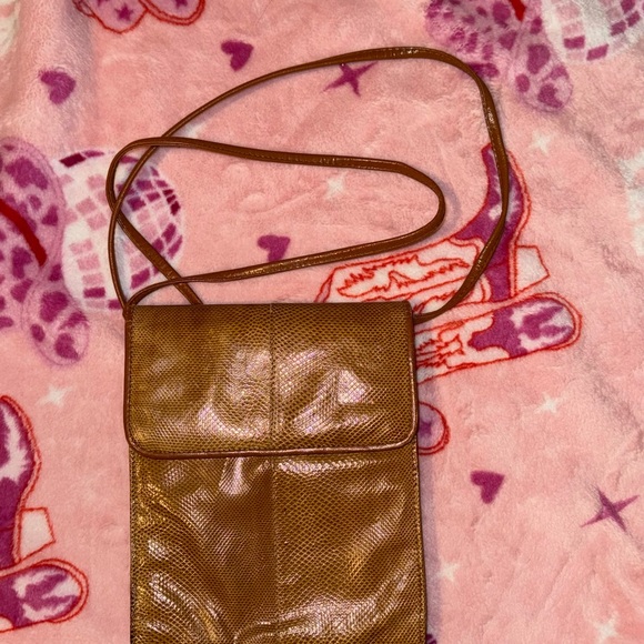 Brown Leather Crossbody Bag - Picture 1 of 6